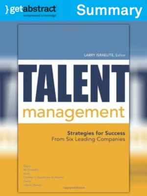 cover image of Talent Management (Summary)